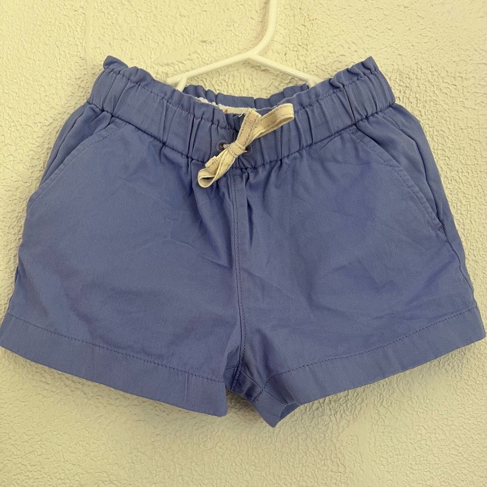 Crewcuts Light Blue Shorts with Drawstring